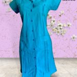 GUAYABATA LISA AZUL TURQUESA  T-30