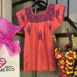 BLUSA PARA NIÑA T- 10 CORAL