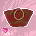 BOLSA NATURAL CON ASA VINIL