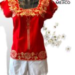 BLUSA KARLA ROJA     T-32