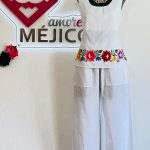 BLUSA DE LINO SIN MANGA T-34