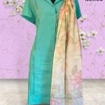 GUAYABATA LISA COLOR VERDE AQUA T-30,32