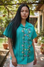 GUAYABLUSA DAMA VERDE AGUA   T-36