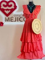 VESTIDO MARIPOSA CORAL T-UNITALLA