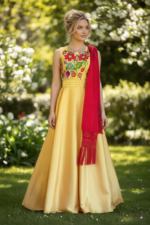 VESTIDO XHANTU AMARILLO  T-34