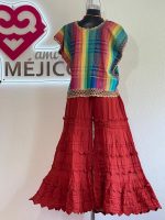 HUIPIL TELAR CORTO MULTICOLOR T-M/G - Imagen 4