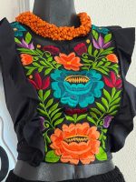 CROP-TOP NEGRO  T-36 - Imagen 2