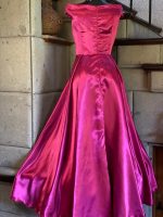 VESTIDO NICTE ROSA SATIN T-32 - Imagen 4