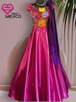 VESTIDO NICTE ROSA SATIN T-32