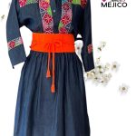 VESTIDO CORTO CHENTEÑO MEZCLILLA T-M