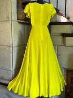 VESTIDO BORDADO CHENTEÑO AMARILLO T-CH - Imagen 3