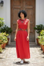 VESTIDO ZACATLÁN CORAL T-UNITALLA
