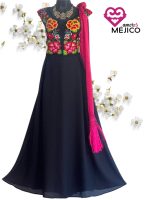 VESTIDO NITZA NEGRO T-G - Imagen 2