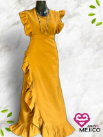 CONJUNTO DE MANTA CON OLAN T-UNITALLA