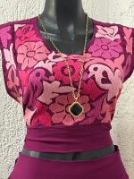 CONJUNTO CROP-TOP MAGENTA T-G - Imagen 2