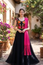 VESTIDO NITZA NEGRO T-G