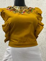CONJUNTO DE MANTA CON CROP-TOP UNITALLA - Imagen 2