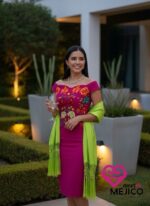 VESTIDO CORTO TATY BUGAMBILIA T-32