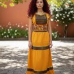 CONJUNTO ARANZA AMARILLO T-UNITALLA