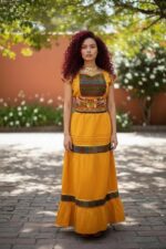 CONJUNTO ARANZA AMARILLO T-UNITALLA