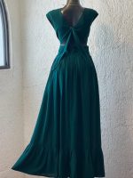 VESTIDO YATZIL VERDE BOTELLA T-G - Imagen 3