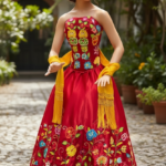VESTIDO TAMYA ROJO T-M