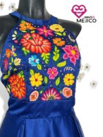 VESTIDO YUNUEN AZUL REY T-G - Imagen 2