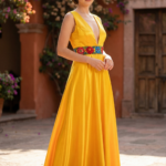 VESTIDO ROMI AMARILLO T-CH