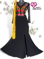 VESTIDO LIDIA NEGRO T-M