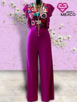 PALAZZO LAILET MAGENTA T-G