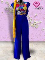 PALAZZO LAILET AZUL REY T-G