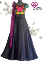 VESTIDO NICTE NEGRO T-G