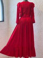 VESTIDO YALITZEN ROJO T-G - Imagen 2