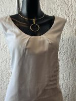 VESTIDO DE LINO BLANCO CON FLORES  T-42 - Imagen 2