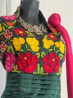 VESTIDO CITLALI VERDE BOTELLA T-G - Imagen 2