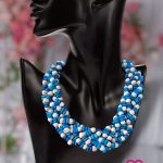 COLLAR DE SEMILLA-AZUL CON NATURAL