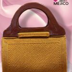 BOLSA TEJIDA NARANJA