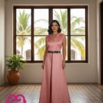 VESTIDO MIRANDA ROSA PALO  T-CH
