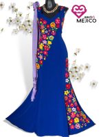 VESTIDO CUCHILLA AZUL REY T-M/G - Imagen 2