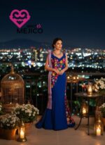 VESTIDO CUCHILLA AZUL REY T-M/G
