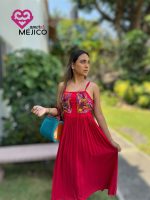 VESTIDO LOLA ROJO T-UNITALLA