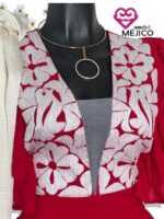 VESTIDO YATZIL ROJO T-G - Imagen 2