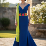 VESTIDO SAMANTHA AZUL T-G
