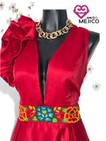 VESTIDO ESTRELLA ROJO T-M - Imagen 3