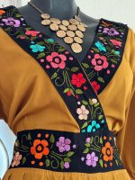 VESTIDO KATERI MOSTAZA T-UNITALLA - Imagen 2