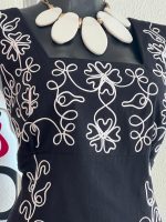 VESTIDO BIANÍ NEGRO T-UNITALLA - Imagen 2