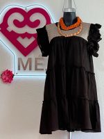 VESTIDO FRIDA CHOCOLATE T-UNITALLA - Imagen 2