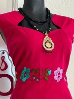 VESTIDO NASHIELI ROSA MEXICANO  T-UNITALLA - Imagen 2