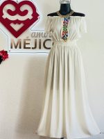 VESTIDO MEILANI BLANCO T-UNITALLA