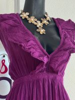 VESTIDO MARIPOSA MORADO T-UNITALLA - Imagen 2